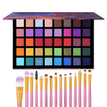 Load image into Gallery viewer, Spotlight 40 Color Eye Shadow Palette Colorful Artist Shimmer Glitter Matte
