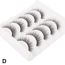 Load image into Gallery viewer, 5 Pairs 3D Faux Mink Hair Soft Fluffy Wispy Long Thick Handmade Lashes
