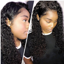 Load image into Gallery viewer, Human Hair Long Lace Frontal Deep Water Wave Curl HD Brazilian
