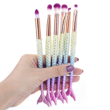 Load image into Gallery viewer, Makeup Brushes Natural Cosmetics Mermaid Kit
