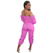 Load image into Gallery viewer, Sexy Backless Jumpsuit Streetwear Long Sleeve
