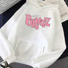 Load image into Gallery viewer, Bratz Letter Printed  Autumn Winter Casual  Fashion Hooded  Long Sleeve
