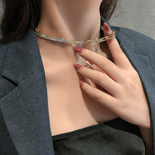 Load image into Gallery viewer, Zircon Crystal Choker And Rhinestone Necklaces
