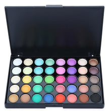 Load image into Gallery viewer, 40 Color Matte Eye Shadow Palette And Glitter Eye Shadow Waterproof Long Lasting

