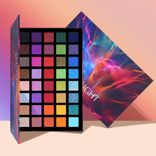 Load image into Gallery viewer, Spotlight 40 Color Eye Shadow Palette Colorful Artist Shimmer Glitter Matte
