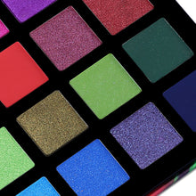 Load image into Gallery viewer, Spotlight 40 Color Eye Shadow Palette Colorful Artist Shimmer Glitter Matte
