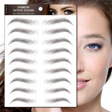 Load image into Gallery viewer, Water-based Hair-liked Authentic Eyebrow Tattoo Sticker Waterproof
