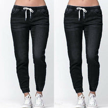 Load image into Gallery viewer, Elastic Sexy Skinny Pencil Jeans For Women Leggings High Waist Women&#39;s Denim Drawstring Pants
