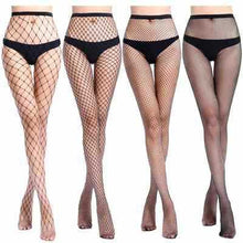 Load image into Gallery viewer, Sexy Women High Waist Fishnet Stockings
