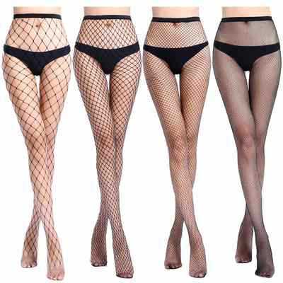 Sexy Women High Waist Fishnet Stockings